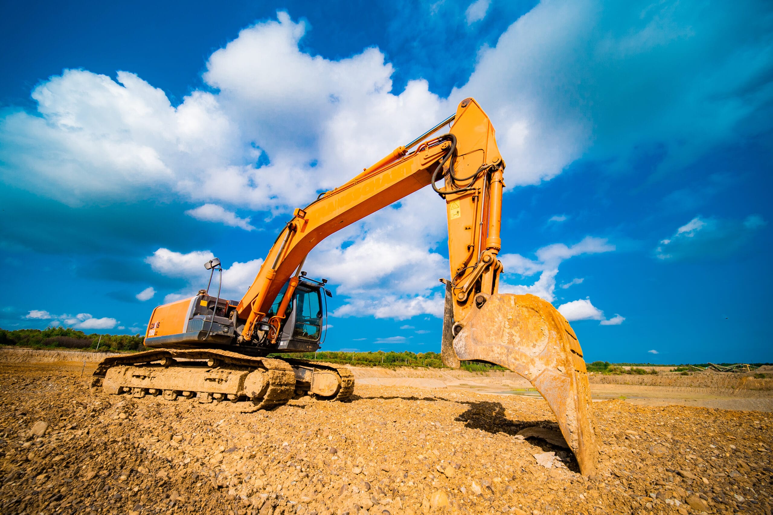 Екскаватор на Майдан-Іспаському кар'єрі